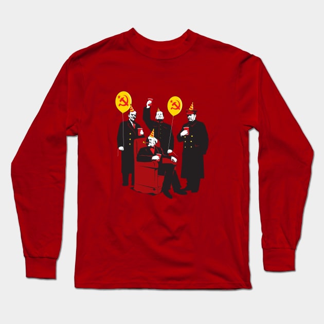 The Communist Party II : The Communing Long Sleeve T-Shirt by tomburns